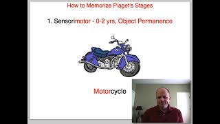 How to Memorize Piagets Stages of Cognitive Development [upl. by Ranjiv]