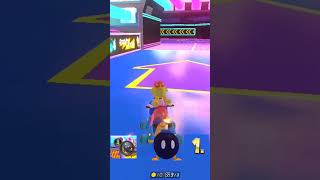 Mario Kart 8 Deluxe Ninja Hideaway Blue Shell Fail mario mariokart [upl. by Erlewine489]