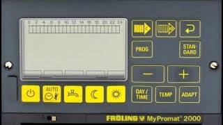 LampG RVP 65130 Fröling MyPromat 2000 Heizunmgsregler Heizungssteuerung reparieren [upl. by Novad]
