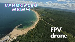 Primorsko Bulgaria  Long Range fpv Chimera 7 drone [upl. by Enilamme]