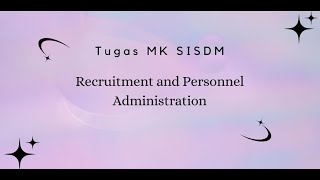 Tutorial Recruitment amp Personnel Administration Pada Odoo 16 [upl. by Edsel]