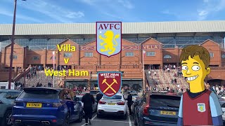 Aston Villa 14 West Ham United  Halloween Horror Show at Villa Park [upl. by Nyvrem]