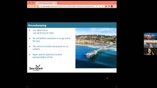 California Sea Grant 2025 Knauss Fellowship Informational Webinar [upl. by Nyllek]