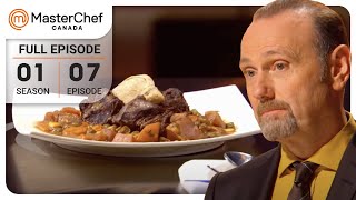 Crispy Cow Brains A Bold Culinary Move  MasterChef Canada  S01 E07 [upl. by Nikola]