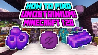 How to find Unobtainium Ore in Minecraft 120  All The Mods 9  ATM9  Unobtainium Charm [upl. by Feliks]