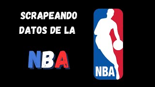 Scraping de Datos de la NBA Aprende desde Cero [upl. by Naanac]