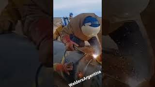 WeldersArgentina  Pipeline Welding [upl. by Yduj]