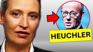 💥EIL💥 WEIDEL ENTLARVT MERZ IN BRISANTEM INTERVIEW [upl. by Krystyna752]