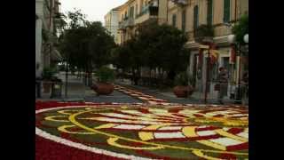 FRONLEICHNAM Diano Marina Italien Ligurien Riviera dei fiori [upl. by Newby]