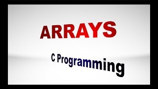 Arrays in C Programming  very Easy [upl. by Ahsinek386]