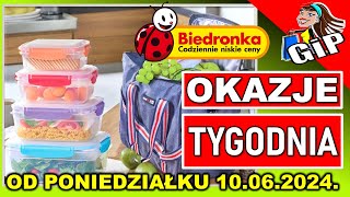 𝐁𝐈𝐄𝐃𝐑𝐎𝐍𝐊𝐀 🐞 Gazetka Promocyjna od Poniedziałku 10062024  Dom i Moda [upl. by Dranek362]