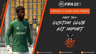 FIFA 22  HOW TO USE YOUR CREATED PLAYERS IN CREATE A CLUB [upl. by Murton]