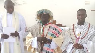 Première Messe de lAbbé Jean Noël Ngom Quelle Homélie de labbé Ignace Maléme Diouf Paroisse SE [upl. by Akeirahs]