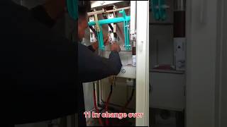 ￼￼ current Se moot🥵🥵11 kv ￼ change over shortvideo minivlog [upl. by Nnorahs3]