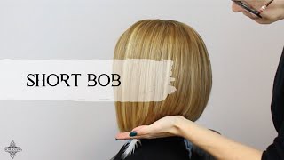 🌈 Te ENSEÑO Como hacer este CORTE de Pelo ESCALONADO Super Fácil ➡️ CORTE BOB [upl. by Ydnat571]