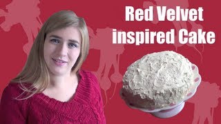 ALL NATURAL RED VELVET CAKE RECIPE [upl. by Zena955]