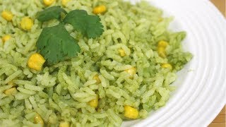 ARROZ VERDE POBLANO  ALE DE NAVA [upl. by Akinot688]