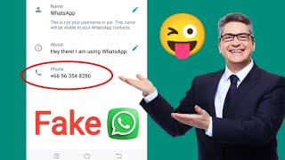 Fake Whatsapp Number 2024  How to Create Fake Whatsapp Account 2024  Fake Whatsapp Kaise Banaye [upl. by Aicrag]