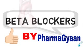 Beta blocker  Classification and MOA of Metoprolol [upl. by Ramaj]