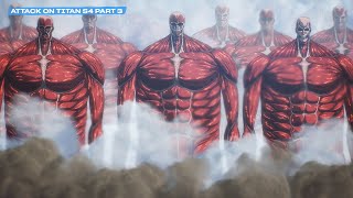 Attack on Titan Season 4 Part 3  Official Trailer  Amazon Prime [upl. by Heron]