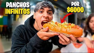 TODOS los PANCHOS que puedas COMER por solo 6000  Día del pancho 🌭 [upl. by Augusto584]