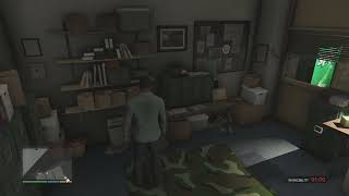 GTA V How to get into Pillbox Hill AmmuNation Office in SinglePlayer [upl. by Yatnoed]