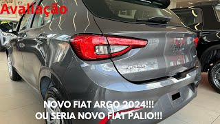 NOVO FIAT ARGO 2024 [upl. by Ellinad884]