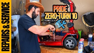 🛵🔧Pride Mobility ZT10 Scooter Repair Controller amp Motor Swap [upl. by Adriane590]