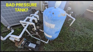 Well Pressure tank diagnosis and replacement [upl. by Irat446]