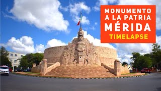 MÉRIDA Monumento a la Patria Timelapse [upl. by Yanffit927]