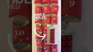 DIY Advent Calendar 🗓️ Upcycling Project 🎁 christmascrafts classroomideas [upl. by Tuhn]