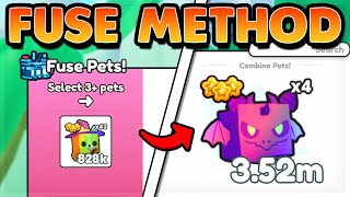 The BEST FUSING METHOD To Get SUPERIOR PETS In PET SIMULATOR 99 BEST METHOD And MUCH MORE [upl. by Hild]