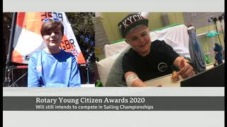 Will Sears  Rotary Young Citizens Sporting Hero 2020  BBC News interview [upl. by Wiskind]