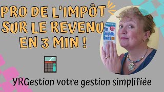 Calcul de limpôt sur le revenu  les tranches dimposition [upl. by Eikcor]