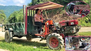 Helping Farmers StepbyStep Procedure for Repairing Tractor Bearings and Engines [upl. by Yesnnyl]