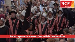 Reportage sur laccueil de Monseigneur Terlinden à Nivelles [upl. by Portuna]