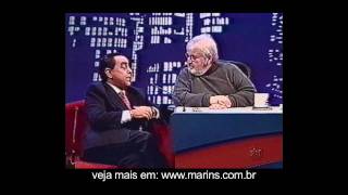 Professor Marins no Programa de Jô  PARTE 01 [upl. by Uttica735]