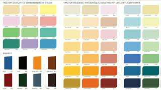 Tractor Emulsion catalogue  Asian paints shade Card  colour combination with a number [upl. by Nolad839]