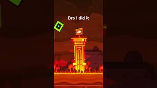 Geometry Dash glitch [upl. by Leirum]