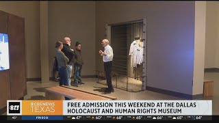 Free admission at Dallas Holocaust and Human Rights Museum [upl. by Teemus]