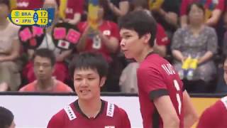 Akihiro Yamauchi 山内晶大 Highlights VS Brazil  FIVB World Grand Champions Cup 2017 [upl. by Aidaas]