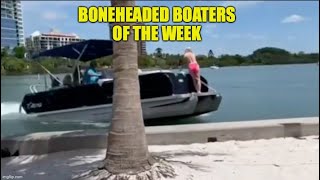 Boat vs Wall  Boneheaded Boaters of the Week  Broncos Guru [upl. by Ozzie460]