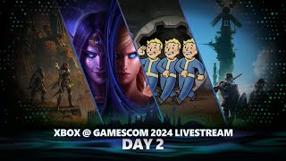 Xbox  gamescom 2024 Live From the Showfloor Day 2 [upl. by Akirea]