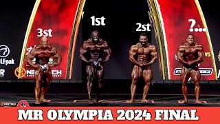 Mr Olympia 2024 FinalsTop 4 Mr Olympia 2024 [upl. by Meijer562]