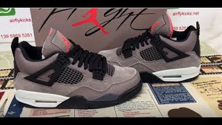 Where To Purchase Air Jordan 4 Taupe Haze [upl. by Eiahpets]