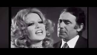 Mina amp Alberto Lupo  Parole Parole 1972 FULL original video [upl. by Rawdon]