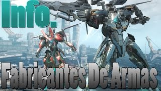 Xenoblade Chronicles X Info Fabricantes de Armas  Español [upl. by Collins]