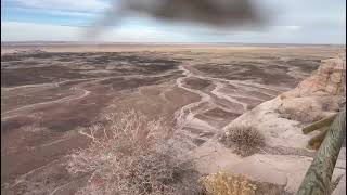 6 Painted Desert in the Petrified Forest [upl. by Tollman]