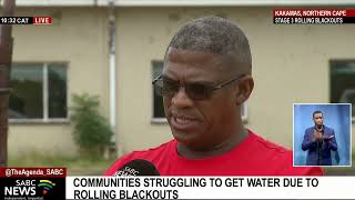 Lower Orange river region towns struggling to get water [upl. by Hsakaa]