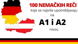 NEMAČKI I 100 nemačkih reči koje se najviše upotrebljavaju na A1 i A2 nivou I nemački rečnik [upl. by Anifesoj69]